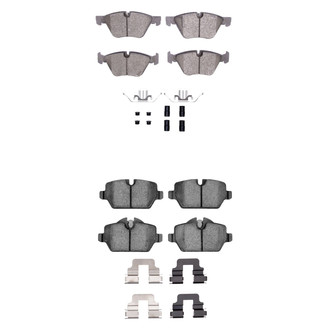 R1 Concepts® - Optimum OEp Front and Rear Brake Pad Set