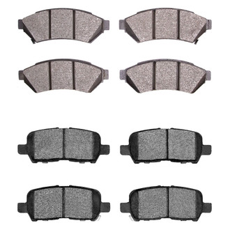R1 Concepts® - Optimum OEp Front and Rear Brake Pad Set