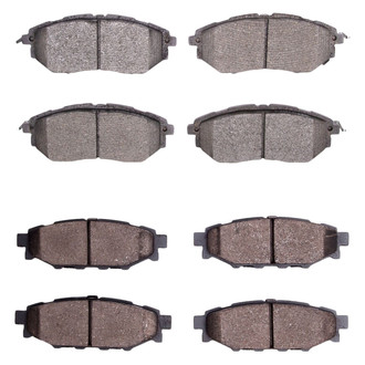 R1 Concepts® - Optimum OEp Front and Rear Brake Pad Set