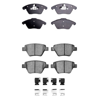 R1 Concepts® - Optimum OEp Front and Rear Brake Pad Set