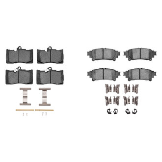 R1 Concepts® - Optimum OEp Front and Rear Brake Pad Set