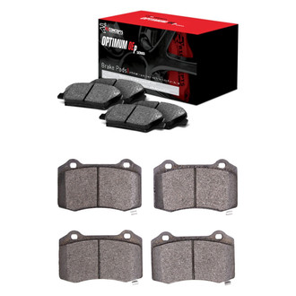 R1 Concepts® - Optimum OEp Front and Rear Brake Pad Set