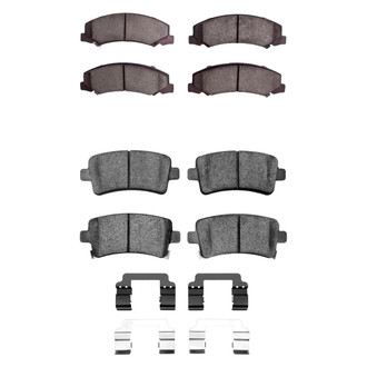 R1 Concepts® - Optimum OEp Front and Rear Brake Pad Set