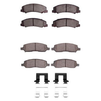 R1 Concepts® - Optimum OEp Front and Rear Brake Pad Set
