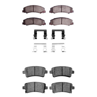 R1 Concepts® - Optimum OEp Front and Rear Brake Pad Set