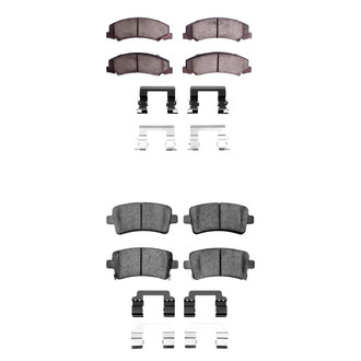 R1 Concepts® - Optimum OEp Front and Rear Brake Pad Set
