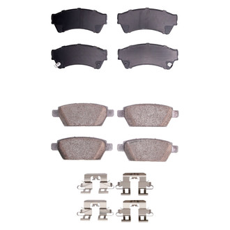 R1 Concepts® - Optimum OEp Front and Rear Brake Pad Set