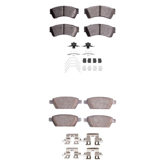 R1 Concepts® - Optimum OEp Front and Rear Brake Pad Set