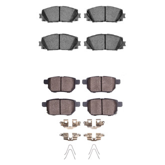 R1 Concepts® - Optimum OEp Front and Rear Brake Pad Set