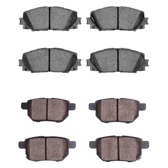 R1 Concepts® - Optimum OEp Front and Rear Brake Pad Set