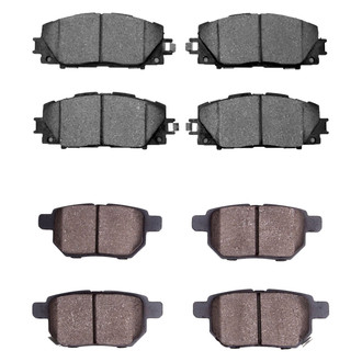 R1 Concepts® - Optimum OEp Front and Rear Brake Pad Set