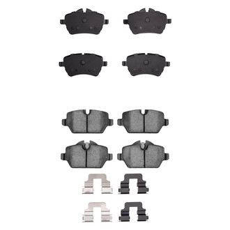 R1 Concepts® - Optimum OEp Front and Rear Brake Pad Set
