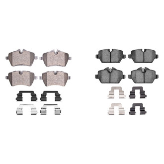 R1 Concepts® - Optimum OEp Front and Rear Brake Pad Set