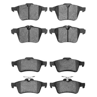 R1 Concepts® - Optimum OEp Front and Rear Brake Pad Set
