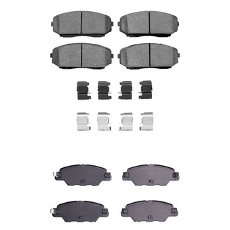 R1 Concepts® - Optimum OEp Front and Rear Brake Pad Set