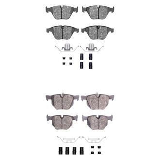 R1 Concepts® - Optimum OEp Front and Rear Brake Pad Set