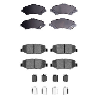 R1 Concepts® - Optimum OEp Front and Rear Brake Pad Set