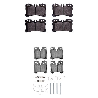 R1 Concepts® - Optimum OEp Front and Rear Brake Pad Set