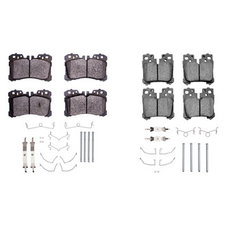 R1 Concepts® - Optimum OEp Front and Rear Brake Pad Set
