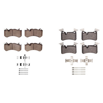 R1 Concepts® - Optimum OEp Front and Rear Brake Pad Set