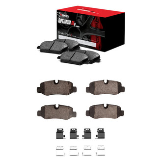 R1 Concepts® - Optimum OEp Front and Rear Brake Pad Set
