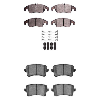 R1 Concepts® - Optimum OEp Front and Rear Brake Pad Set