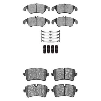 R1 Concepts® - Optimum OEp Front and Rear Brake Pad Set