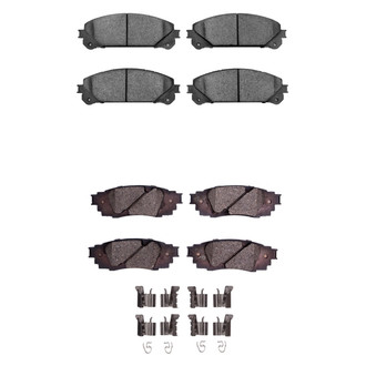 R1 Concepts® - Optimum OEp Front and Rear Brake Pad Set