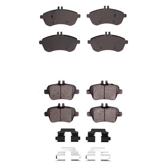 R1 Concepts® - Optimum OEp Front and Rear Brake Pad Set