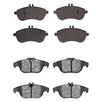 R1 Concepts® - Optimum OEp Front and Rear Brake Pad Set