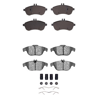 R1 Concepts® - Optimum OEp Front and Rear Brake Pad Set