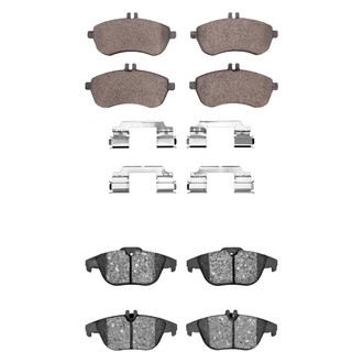 R1 Concepts® - Optimum OEp Front and Rear Brake Pad Set