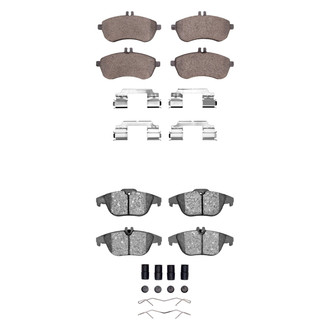 R1 Concepts® - Optimum OEp Front and Rear Brake Pad Set