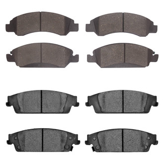 R1 Concepts® - Optimum OEp Front and Rear Brake Pad Set