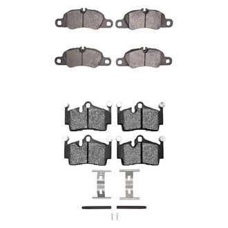 R1 Concepts® - Optimum OEp Front and Rear Brake Pad Set
