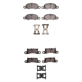 R1 Concepts® - Optimum OEp Front and Rear Brake Pad Set