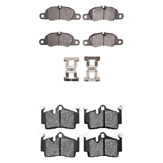 R1 Concepts® - Optimum OEp Front and Rear Brake Pad Set