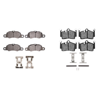 R1 Concepts® - Optimum OEp Front and Rear Brake Pad Set