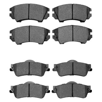 R1 Concepts® - Optimum OEp Front and Rear Brake Pad Set