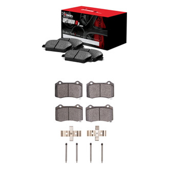 R1 Concepts® - Optimum OEp Front and Rear Brake Pad Set