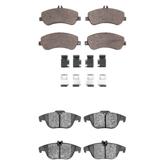R1 Concepts® - Optimum OEp Front and Rear Brake Pad Set