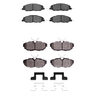 R1 Concepts® - Optimum OEp Front and Rear Brake Pad Set