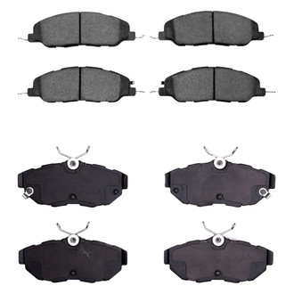 R1 Concepts® - Optimum OEp Front and Rear Brake Pad Set