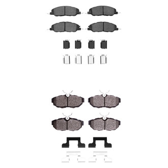 R1 Concepts® - Optimum OEp Front and Rear Brake Pad Set