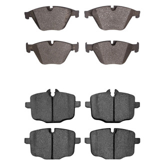 R1 Concepts® - Optimum OEp Front and Rear Brake Pad Set