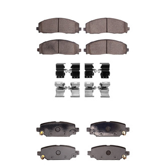 R1 Concepts® - Optimum OEp Front and Rear Brake Pad Set