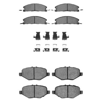 R1 Concepts® - Optimum OEp Front and Rear Brake Pad Set