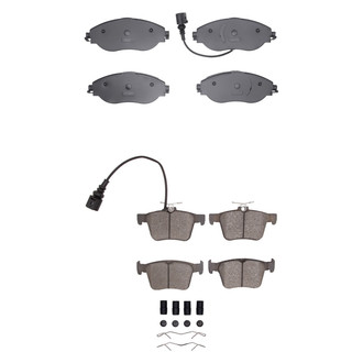 R1 Concepts® - Optimum OEp Front and Rear Brake Pad Set