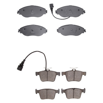 R1 Concepts® - Optimum OEp Front and Rear Brake Pad Set