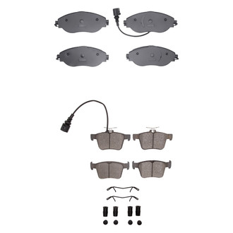 R1 Concepts® - Optimum OEp Front and Rear Brake Pad Set